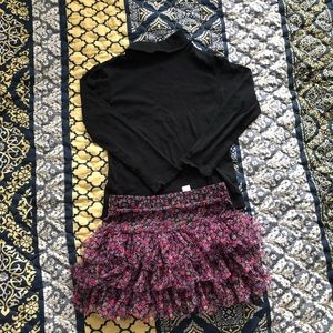 Girls long sleeve turtleneck